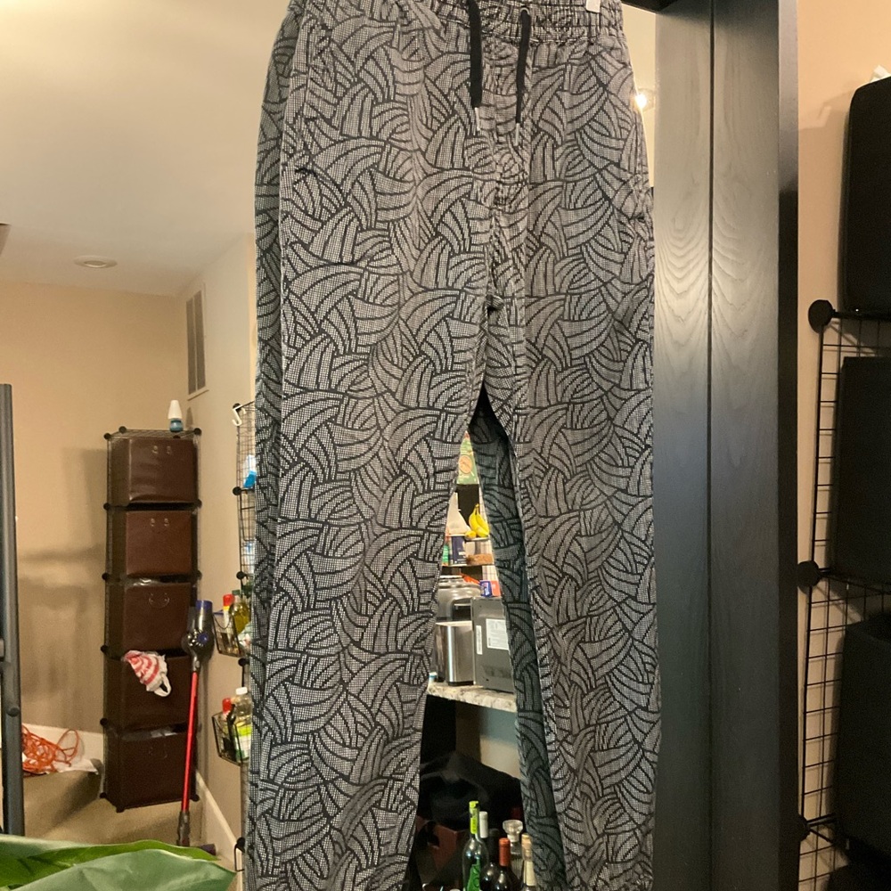 Zanerobe Gray Patterned Joggers